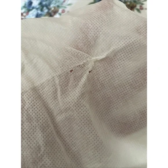 Vintage Country Cottage Comforter & Bed Skirt Full/Double Blue Pink Reversible‎